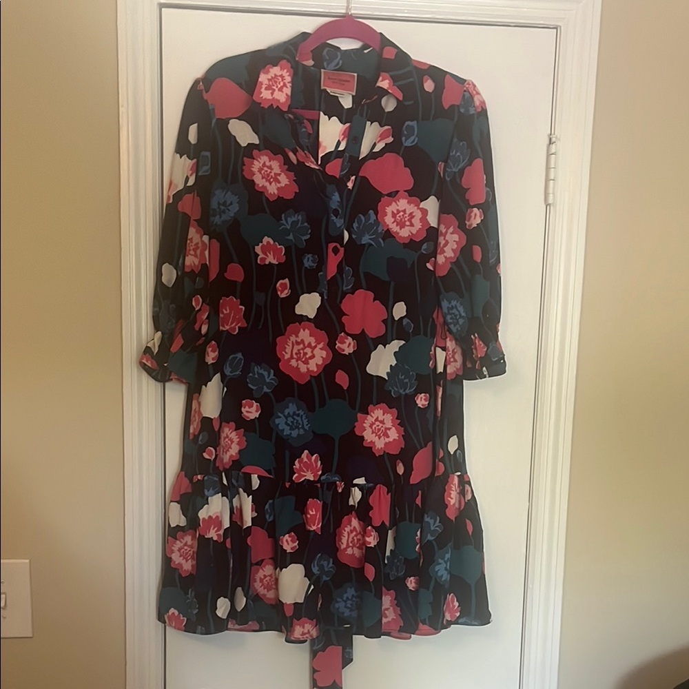 Kate Spade Viney Floral Shirt Dress